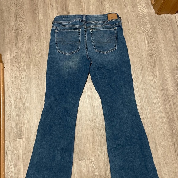 American Eagle Women's Kick Boot Jeans Size 10 Extra Short - Picture 3 of 6